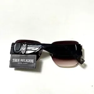 True Religion Black Sunglasses with Rhinestone Detail True Religion | Accessories | New Original True Religion  main image 4